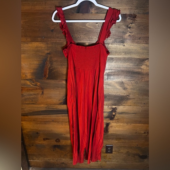 Pasadena Jumpsuit in Redwood Red LSPACE - Picture 5 of 9